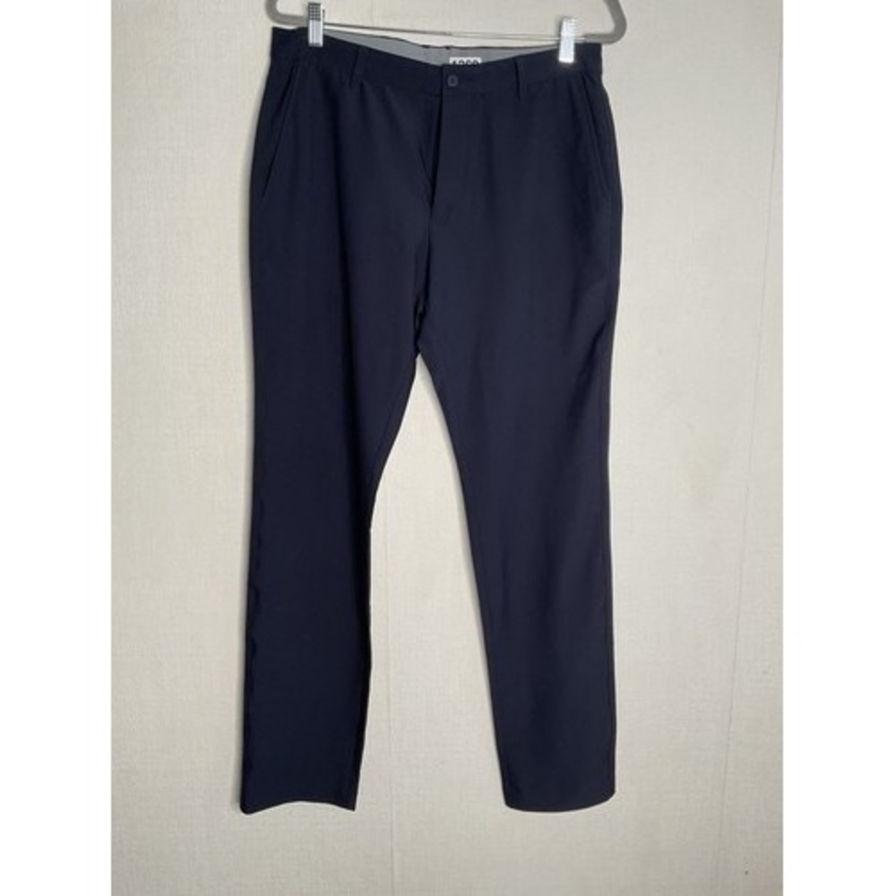 FootJoy FJ Athletic Fit Navy Stretch 5-Pockets Golf Chino‎ Pants Men 34x34 China